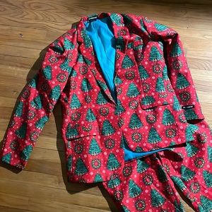 Christmas Wreath Suit by Suitmeister Size XL 46-48